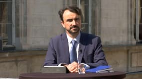 Grégory Doucet lors de l'émission Lyon Politiques, enregistrée le 14 juin 2023.