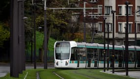 Le T3b à Paris.