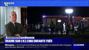 Accident sur l'A7: le préfet de la Drôme indique que les freins du véhicule "ne marchaient manifestement pas"