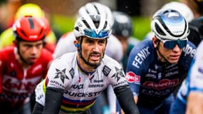 Julian Alaphilippe sur la Flèche brabançonne, le 13 avril 2022
