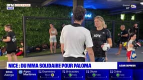 Nice: initiation au MMA avec la championne Manon Fiorot