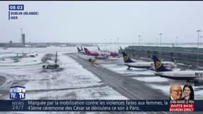 À Dublin, l'aéroport toujours fermé en raison de la neige