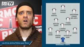 Jérôme Rothen nous donne sa liste des 23 pour l'Euro 2016