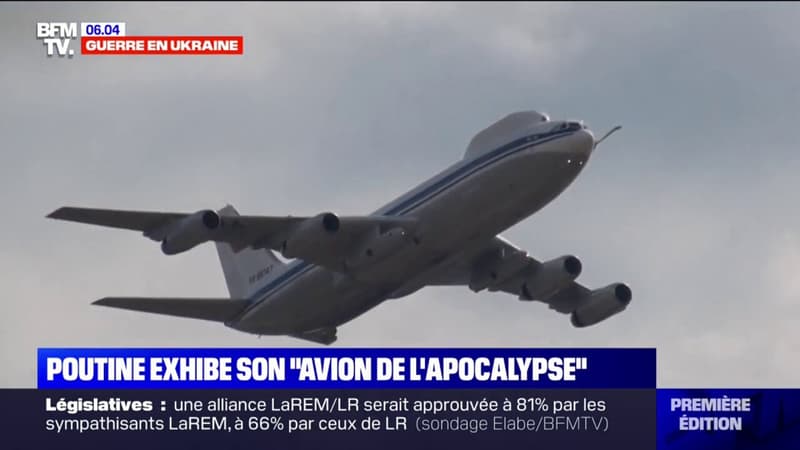 Poutine exhibe son Iliouchine Il-80, 
