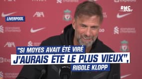 Liverpool : "Si Moyes avait été viré, j'aurais été le plus vieux", rigole Klopp