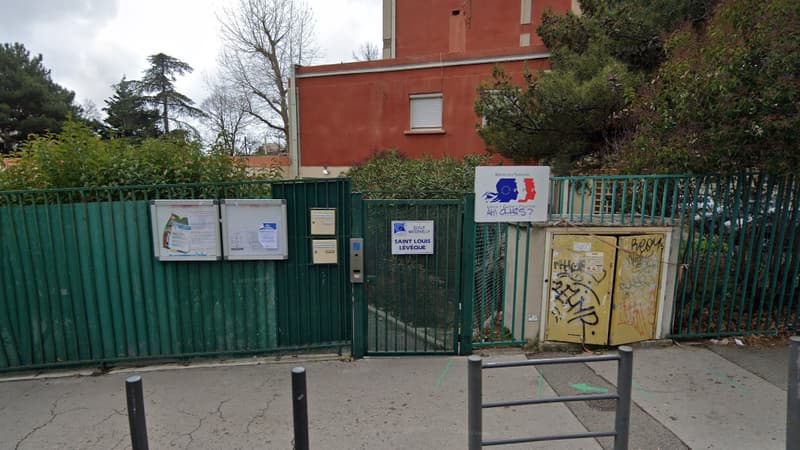 L’école élémentaire de Saint-Louis Campagne Lévêque, à Marseille.