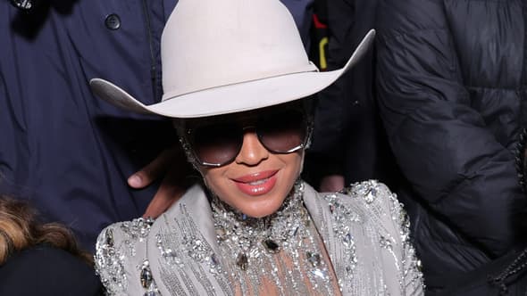 Beyoncé, le 13 février 2024 à la Fashion Week end New York.