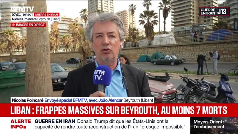 Guerre au Moyen-Orient: au moins sept morts dans une nouvelle attaque à Beyrouth