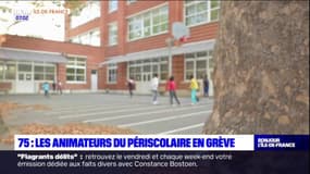 Paris: les animateurs du périscolaire en grève