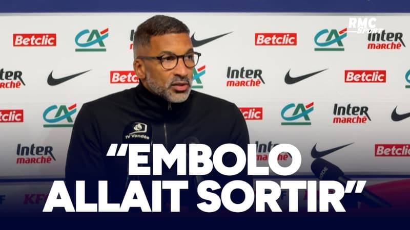 Rennes 3-0 Les Sables : "Embolo allait sortir avant son doublé", révèle Beye