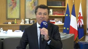 Christian Estrosi, maire de Nice le 25 avril 2022