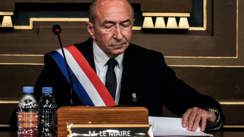 Gérard Collomb à Lyon.