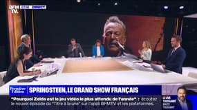 Le chanteur américain Bruce Springsteen était en concert à la Défense Arena à Paris ce week-end 