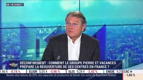 Tourisme: "on voit de la lumière au bout du tunnel", pour Yann Caillère, DG du groupe Pierre & Vacances-Center Parcs