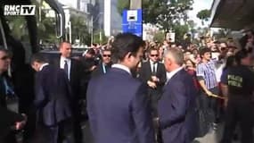 Football / Equipe de France / Sortie de l'hôtel des Bleus - 15/06