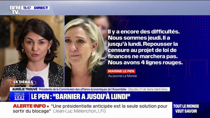 Budget 2025: pour Aurélie Trouvé, députée LFI de Seine-Saint-Denis, 