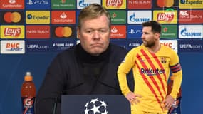 Barça : La petite phrase de Koeman qui encourage Messi à rester