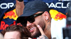 Neymar lors du Grand Prix de Monaco, le 28 mai 2023.