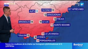 Météo Var: de la pluie toute la journée, il fera 17°C au Lavandou