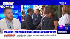 Les annonces de Macron pour l'AP-HM sont une "bonne nouvelle"