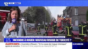 Incendie à Rouen : nouveau risque de toxicité ? - 01/10