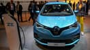 Au palmarès des modèles électriques, la ZOE de Renault caracole en tête de cette catégorie en 2020. Photo d'illustration