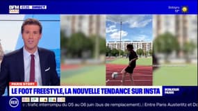 Paris Story: le football freestyle, la nouvelle tendance sur Instagram