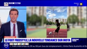 Paris Story: le football freestyle, la nouvelle tendance sur Instagram