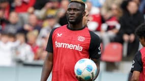 L'attaquant du Bayer Leverkusen Victor Boniface a vécu une semaine agitée.