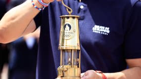 La flamme olympique lors du relais dans les Alpes-Maritimes, le 18 juin 2024. (image d'illustration)
