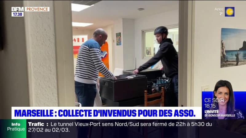 Marseille: collecte d'invendus pour des associations