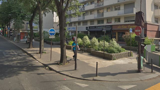 Les faits se sont déroulés à l'angles des rues Labrouste et Vouillé
