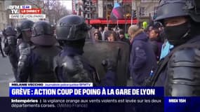 Grève: la manifestation devant le siège de la RATP n'avait pas été déclarée