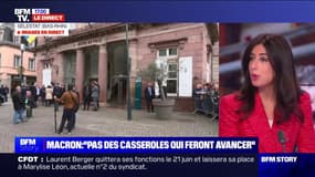 Shannon Seban (Renaissance): "[Emmanuel Macron] ne se laisse pas impressionner par cette foule qui l'insulte"