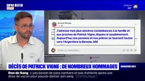 Décès de Patrick Vigne: les personnalités politiques rendent hommage au maire