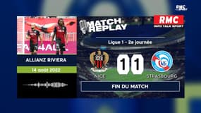 Nice 1-1 Strasbourg : Le goal replay du nul niçois, malgré un énorme Schmeichel pour ses débuts en L1