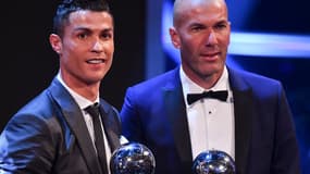 Cristiano Ronaldo et Zidane