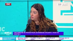 De courtes peines de prison pour les mineurs : "Je ne vois pas l'intérêt", avoue Elise Goldfarb