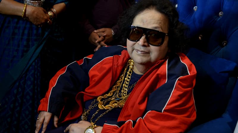 Bappi Lahiri à Bombay, le 19 juin 2021