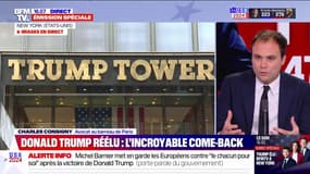 Victoire de Donald Trump: "Ce qui me plait chez lui, c'est qu'il n'abdique pas, qu'il défende la liberté jusqu'au bout", explique l'avocat Charles Consigny