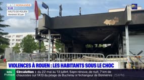 Violences urbaines à Rouen: les habitants sous le choc