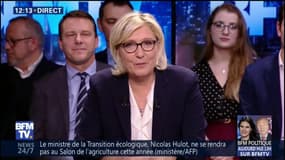 “Ne mettez pas Marion Maréchal-Le Pen sur le même plan que Florian Philippot”, a déclaré Marine Le Pen