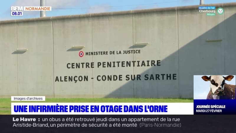 Une infirmière brièvement prise en otage dans le centre pénitentiaire d'Alençon