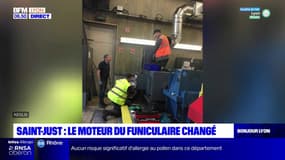 Saint-Just: le moteur du funiculaire changé