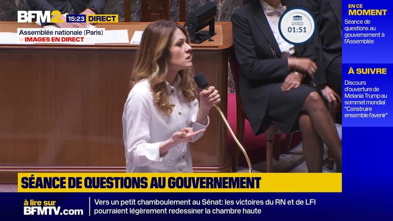 Prix du carburant: "Jamais l'État ne s'est enrichi sur le dos d'une crise", déclare Maud Bregeon