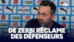 OM : La longue complainte signée De Zerbi sur l'absence de défenseurs
