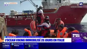 Marseille: l'Océan Viking bloqué à quai en Italie pour 20 jours 