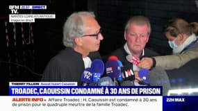 Me Thierry Fillion sur la peine d'Hubert Caouissin: "C'est un soulagement pour notre client, mais pas une victoire en soi"