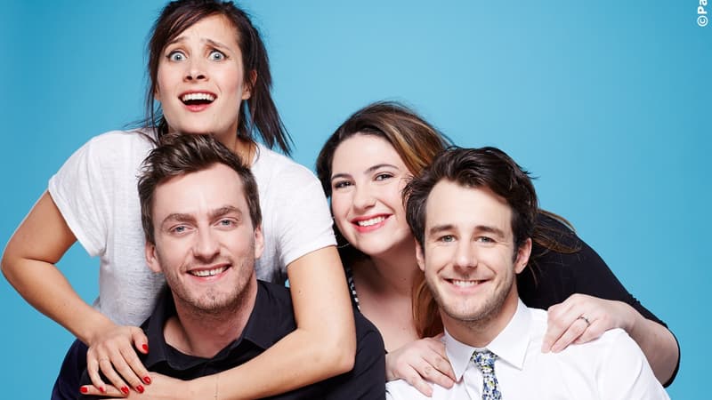 La jolie ronde est interprétée par Charlotte Gaccio, fille de Bruno Gaccio et Michèle Bernier