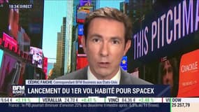 lancement du 1er vol habité pour SpaceX